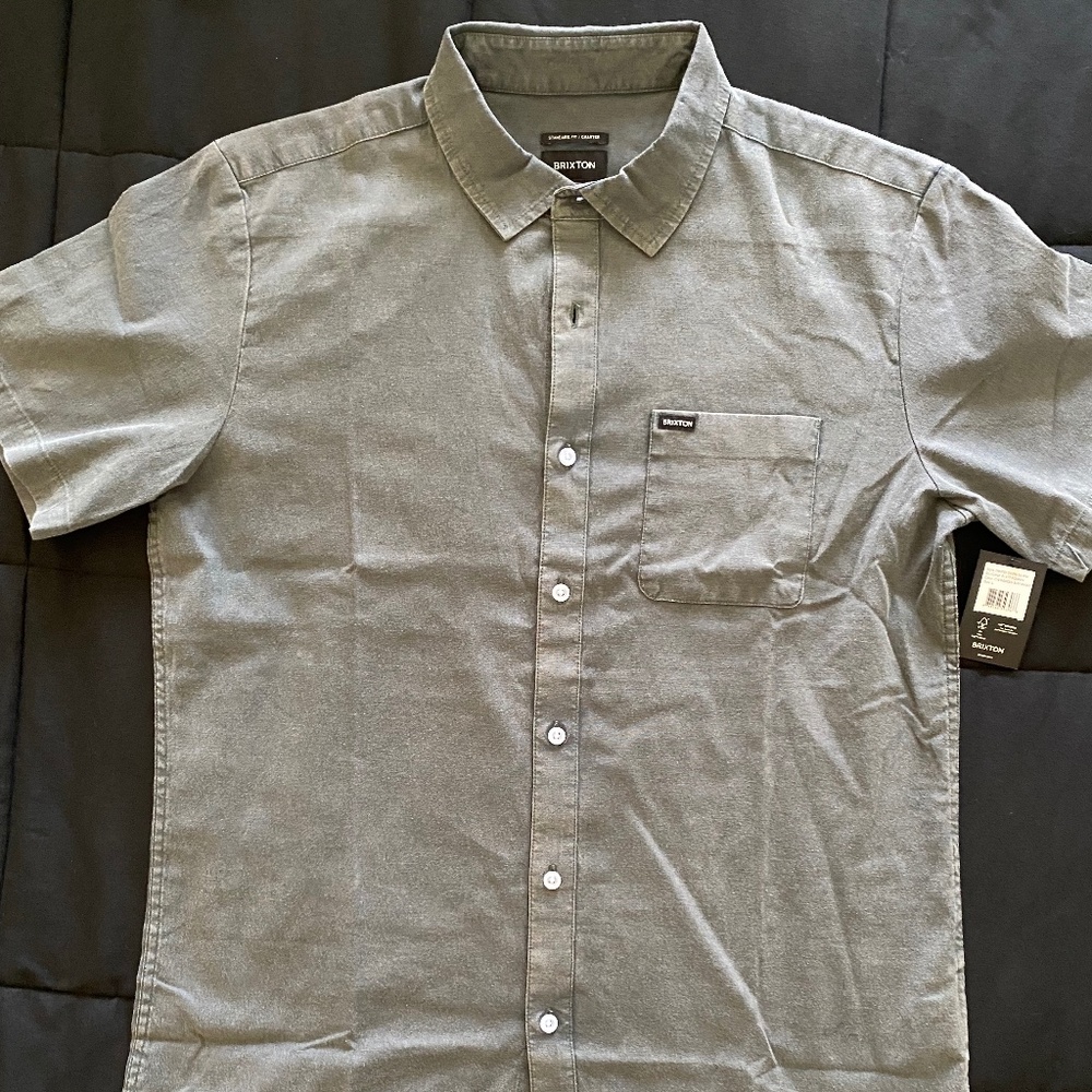 Brixton Charter s/s shirt new with tags size Large